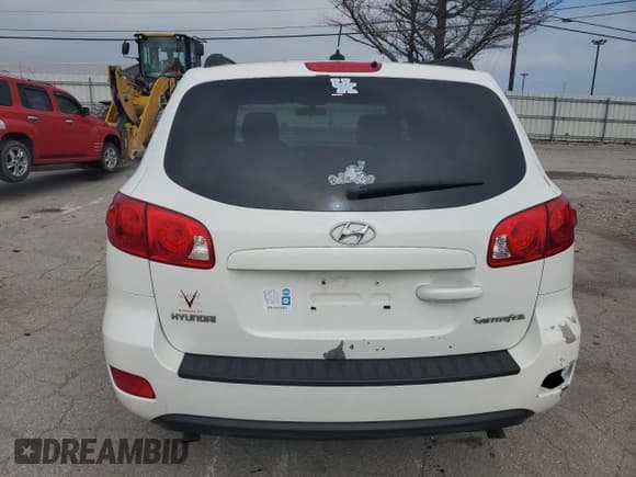 ✅ 2008 Hyundai Santa Fe GLS • VIN: 5NMSG13D68H174966 • Lot: 66612044. Listed on Copart with 167,655 mi. Free auction sales archive from the USA and detailed vehicle history report at DreamBid. Image 6.