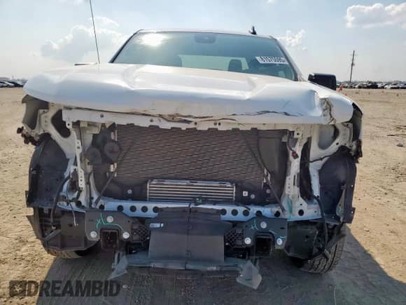 2024 Chevrolet Silverado 1500 Work Truck z VIN 1GCPAAEK1RZ163633, wystawiony jako Copart lot #81575595 z przebiegiem 20 017 mil mil oraz Szkoda całkowita • Salvage title. Historia ofert i sprzedaży dostępna na DreamBid. Obrazek 5.