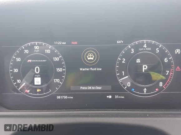 ✅ 2018 Land Rover Range Rover Velar R-Dynamic SE • VIN: SALYL2RV5JA745254 • Лот: 42503887. Опубликован ранее на IAAI с пробегом 81 730 миль. Бесплатный доступ к архиву аукционных продаж из США и подробный отчёт об истории автомобиля на DreamBid. Изображение 7.