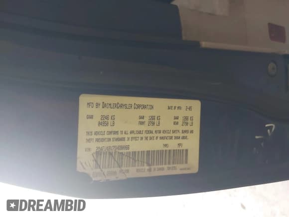 ✅ 2005 Dodge Magnum SE • VIN: 2D4FV48V75H680066 • Lot: 43787551. Listed on IAAI with 213,809 mi. Free auction sales archive from the USA and detailed vehicle history report at DreamBid. Image 9.