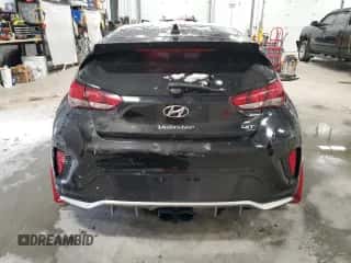 2019 Hyundai Veloster Turbo с VIN KMHTH6AB8KU004734, выставлен на аукционе Copart как лот 41620075 с пробегом 137 473 миль миль и Списание • Salvage title. История ставок и продаж доступна на DreamBid. Изображение 6.