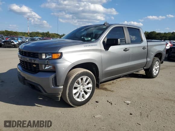 ✅ 2022 Chevrolet Silverado 1500 Custom • VIN: 3GCPYBEK0NG144292 • Lot: 83848795. Listed on Copart with 44,403 mi. Free auction sales archive from the USA and detailed vehicle history report at DreamBid. Image 1.