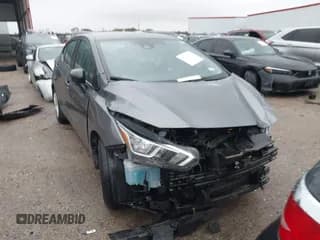 ✅ 2024 Nissan Versa S • VIN: 3N1CN8DV6RL900231 • Lot: 43737116. Listed on IAAI with 26,367 mi. Free auction sales archive from the USA and detailed vehicle history report at DreamBid. Image 1.