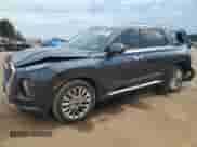 2020 Hyundai Palisade Limited z VIN KM8R54HE6LU044142, wystawiony jako Copart lot #67856804 z przebiegiem 86 995 mil mil oraz Szkoda całkowita • Salvage title. Historia ofert i sprzedaży dostępna na DreamBid. Obrazek 1.