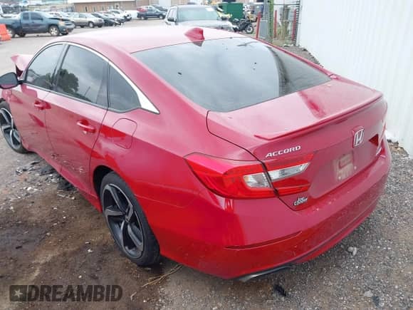 2018 Honda Accord Sport with VIN 1HGCV1F36JA212307, listed as a IAAI auction lot 42891470 with Not provided miles and . Bid and sale history available at DreamBid. Image 3.