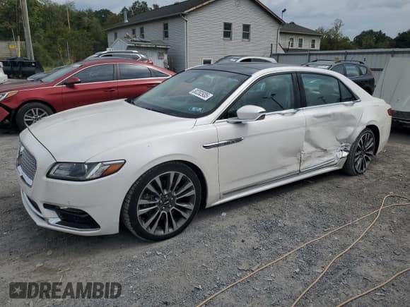 ✅ 2019 Lincoln Continental Select • VIN: 1LN6L9TK5K5600162 • Lot: 80282935. Listed on Copart with 39,180 mi. Free auction sales archive from the USA and detailed vehicle history report at DreamBid. Image 1.