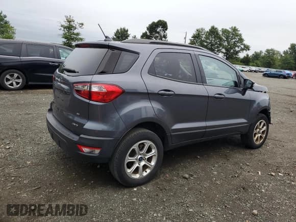✅ 2020 Ford EcoSport SE • VIN: MAJ6S3GL3LC387948 • Лот: 68273235. Опубликован ранее на Copart с пробегом 80 084 миль. Бесплатный доступ к архиву аукционных продаж из США и подробный отчёт об истории автомобиля на DreamBid. Изображение 3.
