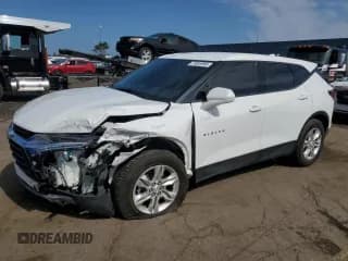 ✅ 2021 Chevrolet Blazer LT • VIN: 3GNKBHRS6MS570497 • Lot: 71003995. Listed on Copart with 56,070 mi. Free auction sales archive from the USA and detailed vehicle history report at DreamBid. Image 1.