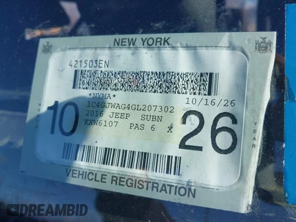 ✅ 2016 Jeep Wrangler Sport • VIN: 1C4GJWAG4GL207302 • Лот: 43619644. Опубликован ранее на IAAI с пробегом 85 899 миль. Бесплатный доступ к архиву аукционных продаж из США и подробный отчёт об истории автомобиля на DreamBid. Изображение 17.