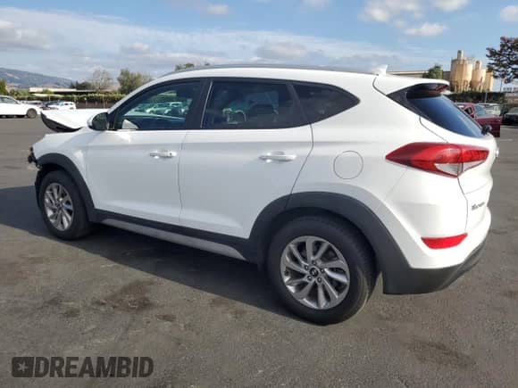 2018 Hyundai Tucson SEL z VIN KM8J33A47JU629338, wystawiony jako Copart lot #81965825 z przebiegiem 87 818 mil mil oraz Szkoda całkowita • Salvage title. Historia ofert i sprzedaży dostępna na DreamBid. Obrazek 2.