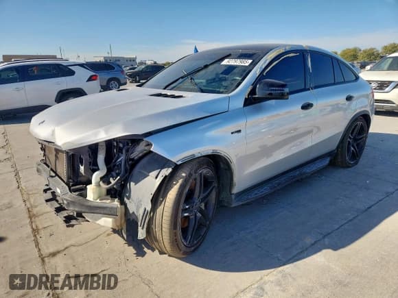 ✅ 2019 Mercedes-Benz GLE 43 AMG • VIN: 4JGED6EB2KA151258 • Lot: 92797985. Listed on Copart with 88,441 mi. Free auction sales archive from the USA and detailed vehicle history report at DreamBid. Image 1.