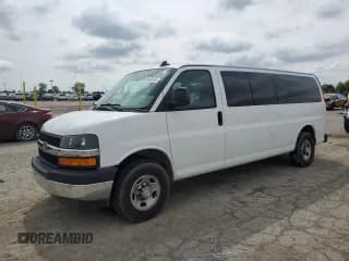 ✅ 2017 Chevrolet Express Passenger LT • VIN: 1GAZGPFG7H1334282 • Лот: 65460165. Опубликован ранее на Copart с пробегом 114 603 миль. Бесплатный доступ к архиву аукционных продаж из США и подробный отчёт об истории автомобиля на DreamBid. Изображение 1.