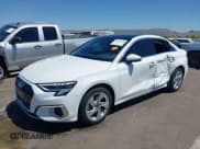 ✅ 2023 Audi A3 Premium • VIN: WAUAUDGY9PA128136 • Лот: 42229138. Опубликован ранее на IAAI с пробегом 24 147 миль. Бесплатный доступ к архиву аукционных продаж из США и подробный отчёт об истории автомобиля на DreamBid. Изображение 2.
