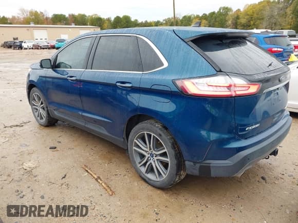 ✅ 2020 Ford Edge Titanium • VIN: 2FMPK4K91LBB13112 • Lot: 43557561. Wystawiony na IAAI z przebiegiem 75 074 mil. Bezpłatny archiwum sprzedaży aukcyjnych z USA i szczegółowy raport historii pojazdu na DreamBid. Zdjęcie 3.