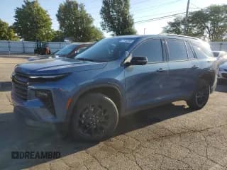 ✅ 2024 Chevrolet Traverse AWD LT • VIN: 1GNEVGKS3RJ171757 • Lot: 71792595. Wystawiony na Copart z przebiegiem 27 804 mil. Bezpłatny archiwum sprzedaży aukcyjnych z USA i szczegółowy raport historii pojazdu na DreamBid. Zdjęcie 1.