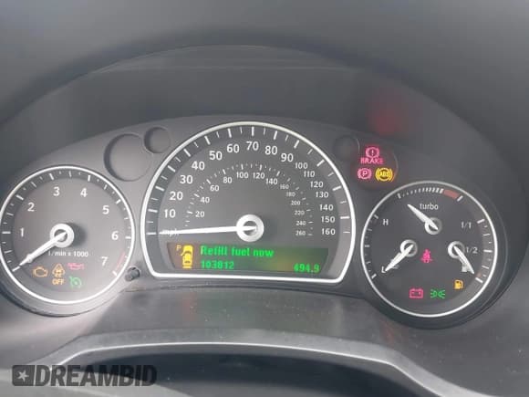 ✅ 2007 Saab 9-3 • VIN: YS3FD79Y676109823 • Lot: 41478062. Listed on IAAI with 103,812 mi. Free auction sales archive from the USA and detailed vehicle history report at DreamBid. Image 7.