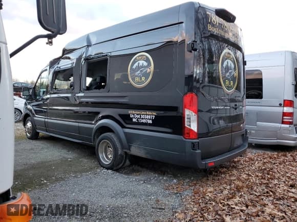 ✅ 2023 Ford Transit Passenger XL • VIN: 1FBVU4X8XPKB63870 • Lot: 82731504. Listed on Copart with 7,576 mi. Free auction sales archive from the USA and detailed vehicle history report at DreamBid. Image 2.