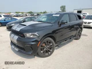 ✅ 2021 Dodge Durango R/T • VIN: 1C4SDJCT2MC634438 • Lot: 67234945. Listed on Copart with 66,623 mi. Free auction sales archive from the USA and detailed vehicle history report at DreamBid. Image 1.