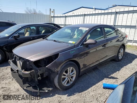 ✅ 2017 Hyundai Sonata SE • VIN: 5NPE24AF7HH535173 • Lot: 48020163. Listed on Copart with 78,059 mi. Free auction sales archive from the USA and detailed vehicle history report at DreamBid. Image 1.