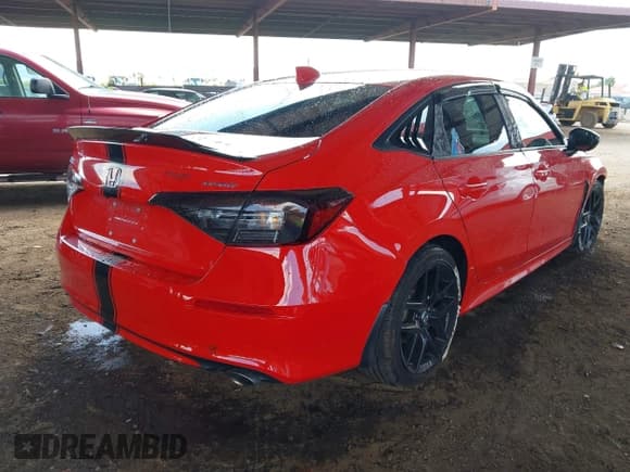 ✅ 2025 Honda Civic Sport • VIN: 2HGFE2F54SH506392 • Lot: 43271216. Listed on IAAI with 24,240 mi. Free auction sales archive from the USA and detailed vehicle history report at DreamBid. Image 4.