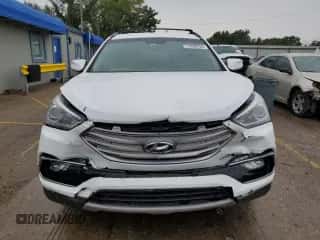 2018 Hyundai Santa Fe 2.4L z VIN 5XYZU3LB7JG535123, wystawiony jako Copart lot #71898235 z przebiegiem 109 333 mil mil oraz Szkoda całkowita • Salvage title. Historia ofert i sprzedaży dostępna na DreamBid. Obrazek 5.