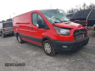 ✅ 2023 Ford Transit Cargo • VIN: 1FTYE1Y88PKB93260 • Lot: 41404512. Listed on IAAI with Not provided. Free auction sales archive from the USA and detailed vehicle history report at DreamBid. Image 1.