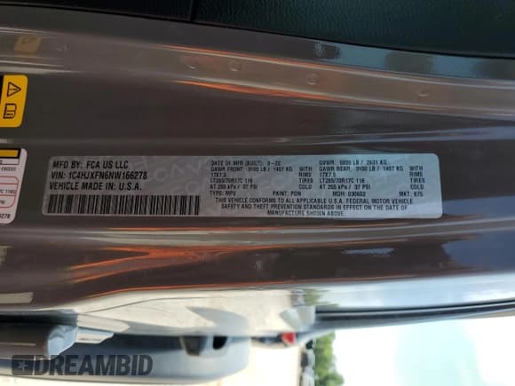 ✅ 2022 Jeep Wrangler Unlimited Rubicon • VIN: 1C4HJXFN6NW166278 • Lot: 56745075. Listed on Copart with 34,418 mi. Free auction sales archive from the USA and detailed vehicle history report at DreamBid. Image 13.