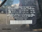 ✅ 2012 Hyundai Azera • VIN: KMHFH4JG9CA165917 • Лот: 68463545. Опубликован ранее на Copart с пробегом 144 751 миль. Бесплатный доступ к архиву аукционных продаж из США и подробный отчёт об истории автомобиля на DreamBid. Изображение 12.