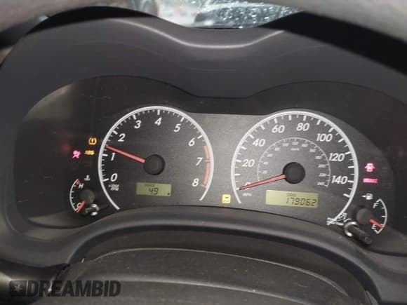 ✅ 2012 Toyota Corolla S • VIN: 5YFBU4EE6CP010633 • Lot: 43759148. Wystawiony na IAAI z przebiegiem 179 062 mil. Bezpłatny archiwum sprzedaży aukcyjnych z USA i szczegółowy raport historii pojazdu na DreamBid. Zdjęcie 7.