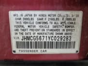 ✅ 2000 Honda Accord SE • VIN: JHMCG5671YC029283 • Lot: 70486995. Listed on Copart with 293,798 mi. Free auction sales archive from the USA and detailed vehicle history report at DreamBid. Image 13.