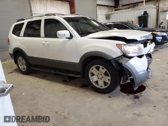 ✅ 2009 Kia Borrego LX • VIN: KNDJH741495017263 • Lot: 86378254. Listed on Copart with 175,487 mi. Free auction sales archive from the USA and detailed vehicle history report at DreamBid. Image 4.