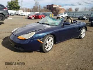 ✅ 1999 Porsche Boxster • VIN: WP0CA2982XU630524 • Лот: 93211615. Опубликован ранее на Copart с пробегом Не указан. Бесплатный доступ к архиву аукционных продаж из США и подробный отчёт об истории автомобиля на DreamBid. Изображение 1.