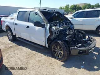 ✅ 2018 Ford F-150 XL • VIN: 1FTEW1E5XJKF91572 • Lot: 43055529. Listed on IAAI with Not provided. Free auction sales archive from the USA and detailed vehicle history report at DreamBid. Image 1.