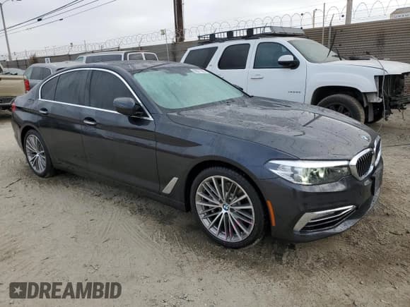 ✅ 2018 BMW 5 Series 530i • VIN: WBAJA5C56JWA39003 • Lot: 90071995. Listed on Copart with 13,546 mi. Free auction sales archive from the USA and detailed vehicle history report at DreamBid. Image 4.