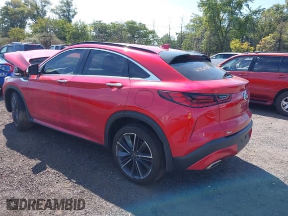 ✅ 2023 Infiniti QX55 Sensory • VIN: 3PCAJ5LRXPF101888 • Lot: 43194050. Wystawiony na IAAI z przebiegiem 26 907 mil. Bezpłatny archiwum sprzedaży aukcyjnych z USA i szczegółowy raport historii pojazdu na DreamBid. Zdjęcie 3.