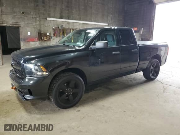 2016 Ram 1500 Express with VIN 1C6RR7FG3GS410548, listed as a Copart auction lot 69206815 with 94,787 mi miles and Salvage title. Bid and sale history available at DreamBid. Image 1.