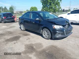 2017 Chevrolet Sonic LT with VIN 1G1JD5SH9H4150002, listed as a IAAI auction lot 43016436 with 98,076 mi miles and . Bid and sale history available at DreamBid. Image 1.