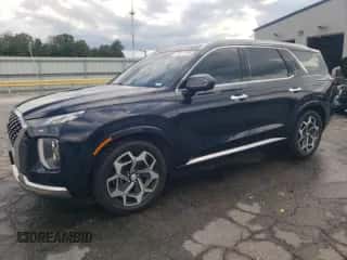 2022 Hyundai Palisade Calligraphy z VIN KM8R74HE7NU417833, wystawiony jako Copart lot #70877195 z przebiegiem 112 026 mil mil oraz Szkoda całkowita • Salvage title. Historia ofert i sprzedaży dostępna na DreamBid. Obrazek 1.