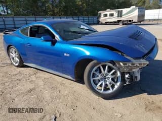 ✅ 2024 Ford Mustang GT Premium • VIN: 1FA6P8CF5R5400324 • Lot: 43446735. Listed on IAAI with 14,391 mi. Free auction sales archive from the USA and detailed vehicle history report at DreamBid. Image 1.