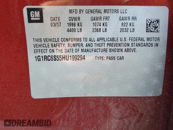 ✅ 2017 Chevrolet Volt LT • VIN: 1G1RC6S55HU199294 • Lot: 61443444. Wystawiony na Copart z przebiegiem 73 596 mil. Bezpłatny archiwum sprzedaży aukcyjnych z USA i szczegółowy raport historii pojazdu na DreamBid. Zdjęcie 12.