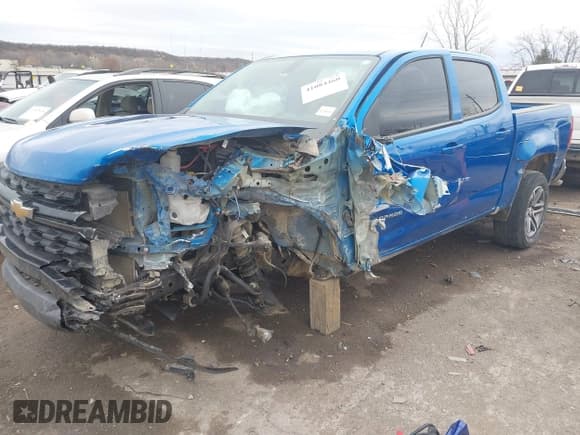 ✅ 2022 Chevrolet Colorado 2WD Work Truck • VIN: 1GCGSBEA9N1313622 • Лот: 41084460. Опубликован ранее на IAAI с пробегом 70 089 миль. Бесплатный доступ к архиву аукционных продаж из США и подробный отчёт об истории автомобиля на DreamBid. Изображение 2.