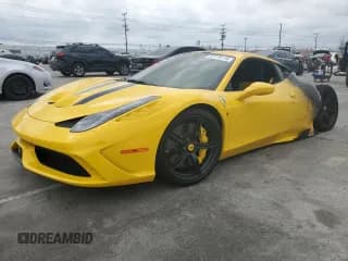 ✅ 2015 Ferrari 458 Italia Speciale • VIN: ZFF75VFA5F0211945 • Lot: 52176114. Wystawiony na Copart z przebiegiem Nie podano. Bezpłatny archiwum sprzedaży aukcyjnych z USA i szczegółowy raport historii pojazdu na DreamBid. Zdjęcie 1.