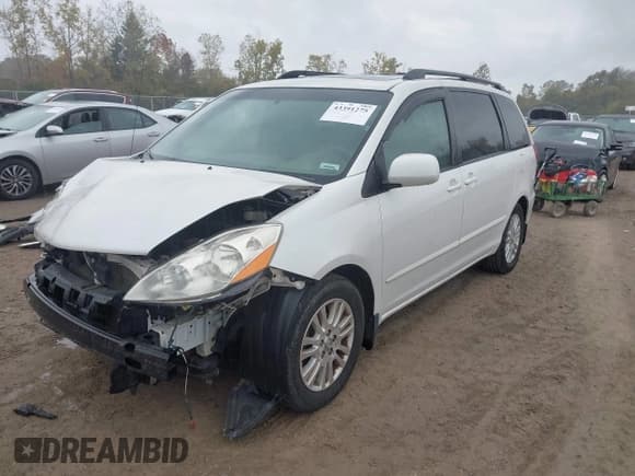 ✅ 2008 Toyota Sienna XLE • VIN: 5TDZK22C78S193194 • Lot: 43391275. Wystawiony na IAAI z przebiegiem 163 050 mil. Bezpłatny archiwum sprzedaży aukcyjnych z USA i szczegółowy raport historii pojazdu na DreamBid. Zdjęcie 2.