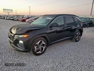 2024 Hyundai Tucson SEL z VIN 5NMJF3DE4RH399549, wystawiony jako Copart lot #81857765 z przebiegiem 24 597 mil mil oraz Szkoda całkowita • Salvage title. Historia ofert i sprzedaży dostępna na DreamBid. Obrazek 1.