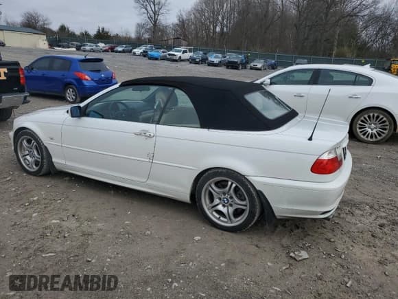 ✅ 2002 BMW 3 Series 330Ci • VIN: WBABS53402JU91940 • Lot: 44118415. Listed on Copart with 91,086 mi. Free auction sales archive from the USA and detailed vehicle history report at DreamBid. Image 2.