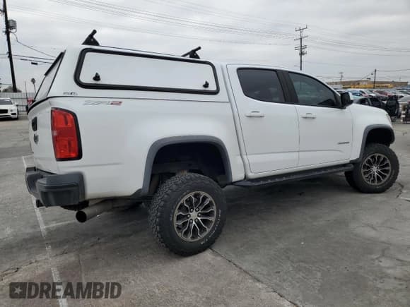 ✅ 2018 Chevrolet Colorado 4WD ZR2 • VIN: 1GCPTEE1XJ1105919 • Lot: 43081875. Listed on Copart with 122,345 mi. Free auction sales archive from the USA and detailed vehicle history report at DreamBid. Image 3.