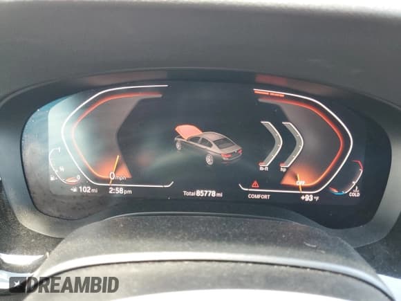 ✅ 2020 BMW 5 Series 530i • VIN: WBAJR3C08LWW60633 • Lot: 61024045. Listed on Copart with 85,778 mi. Free auction sales archive from the USA and detailed vehicle history report at DreamBid. Image 9.