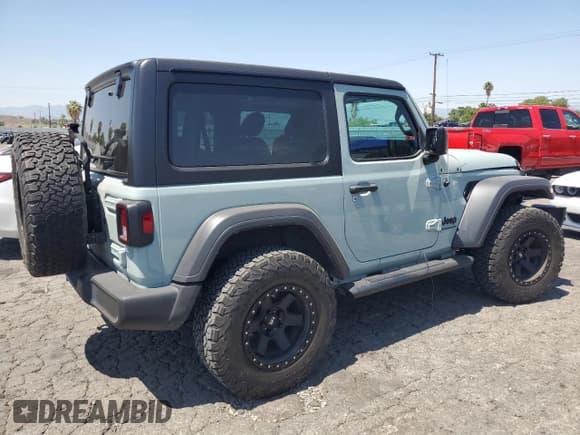 ✅ 2023 Jeep Wrangler Sport • VIN: 1C4HJXAG5PW659672 • Lot: 59034675. Listed on Copart with 23,826 mi. Free auction sales archive from the USA and detailed vehicle history report at DreamBid. Image 3.