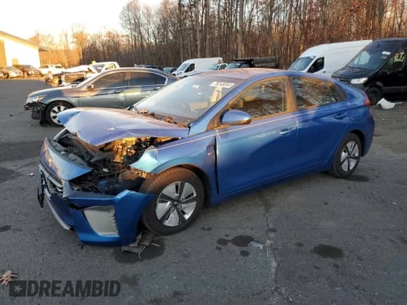 2017 Hyundai Ioniq Blue z VIN KMHC65LC2HU024928, wystawiony jako Copart lot #79248054 z przebiegiem 139 443 mil mil oraz Szkoda całkowita • Salvage title. Historia ofert i sprzedaży dostępna na DreamBid. Obrazek 1.