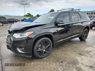 2020 Chevrolet Traverse Premier с VIN 1GNEVKKW4LJ210367, выставлен на аукционе Copart как лот 82106205 с пробегом 188 087 миль миль и Списание • Salvage title. История ставок и продаж доступна на DreamBid. Изображение 1.